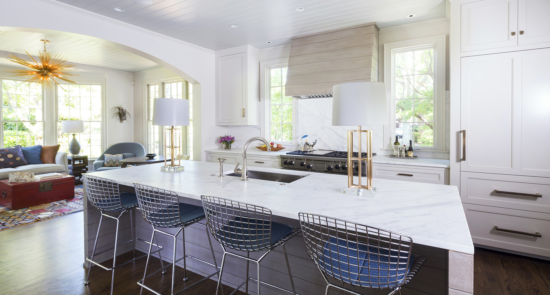 Blue Details for High Country Kitchen