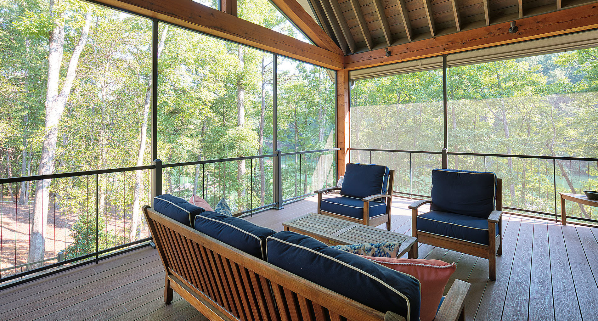 Sunroom Deck Custom Clemson Home