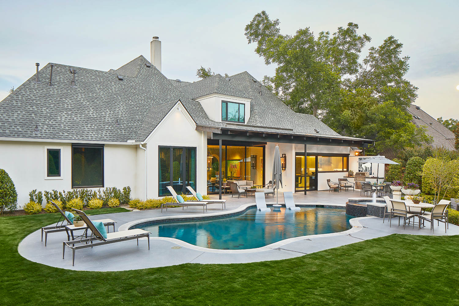 Contemporary Whole House Remodel in Preston Hollow
