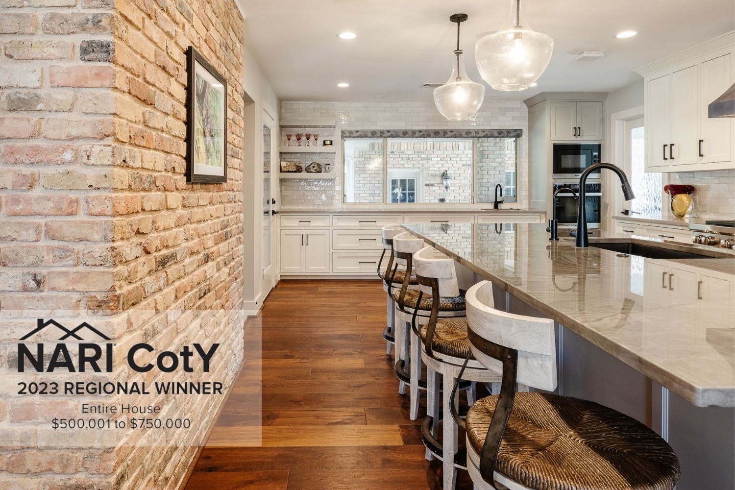 The National Association of the Remodeling Industry (NARI) 2023 Regional CotY Award Winner