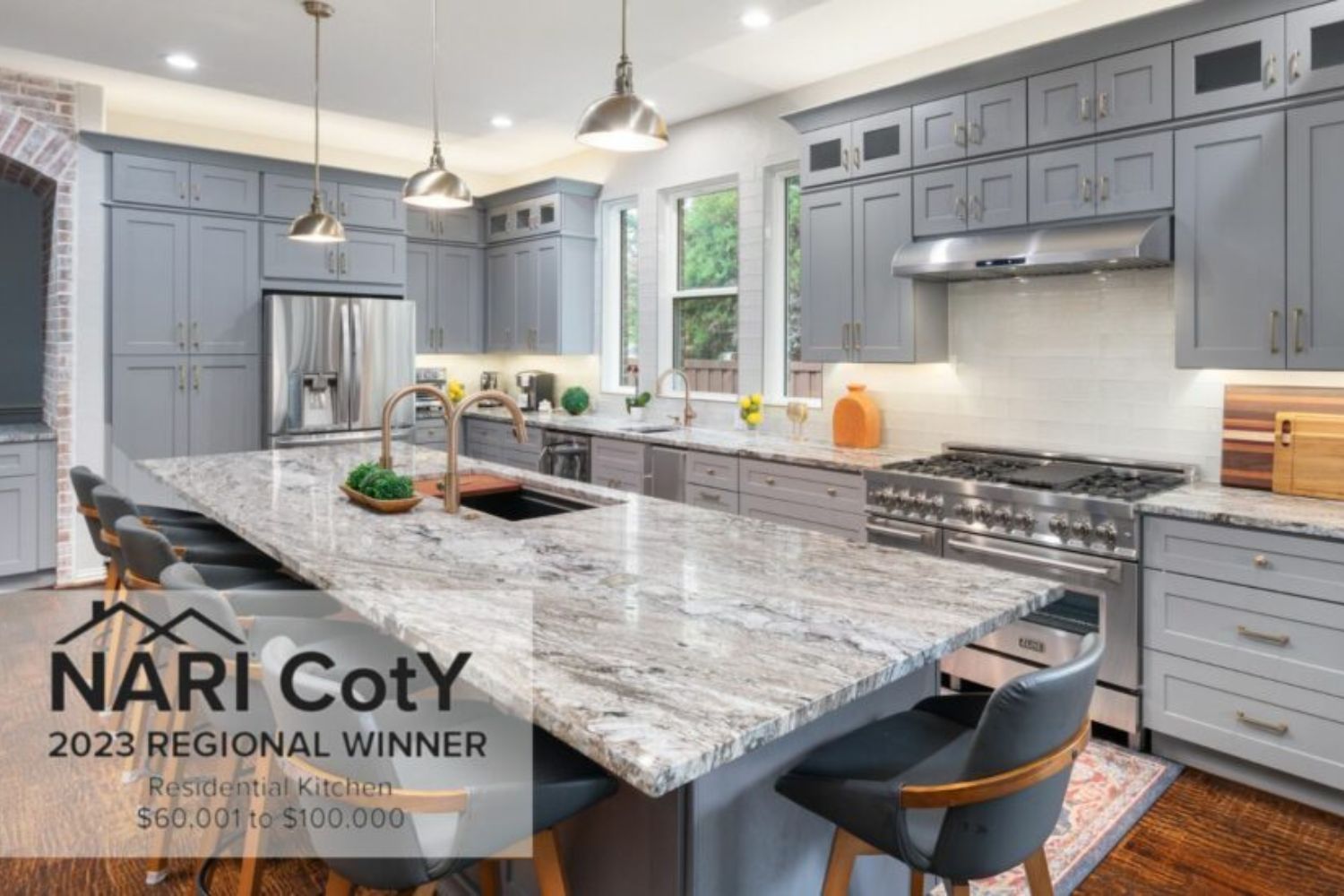 NATIONAL ASSOCIATION OF THE REMODELING INDUSTRY (NARI) 2023 REGIONAL AND NATIONAL COTY AWARD WINNER