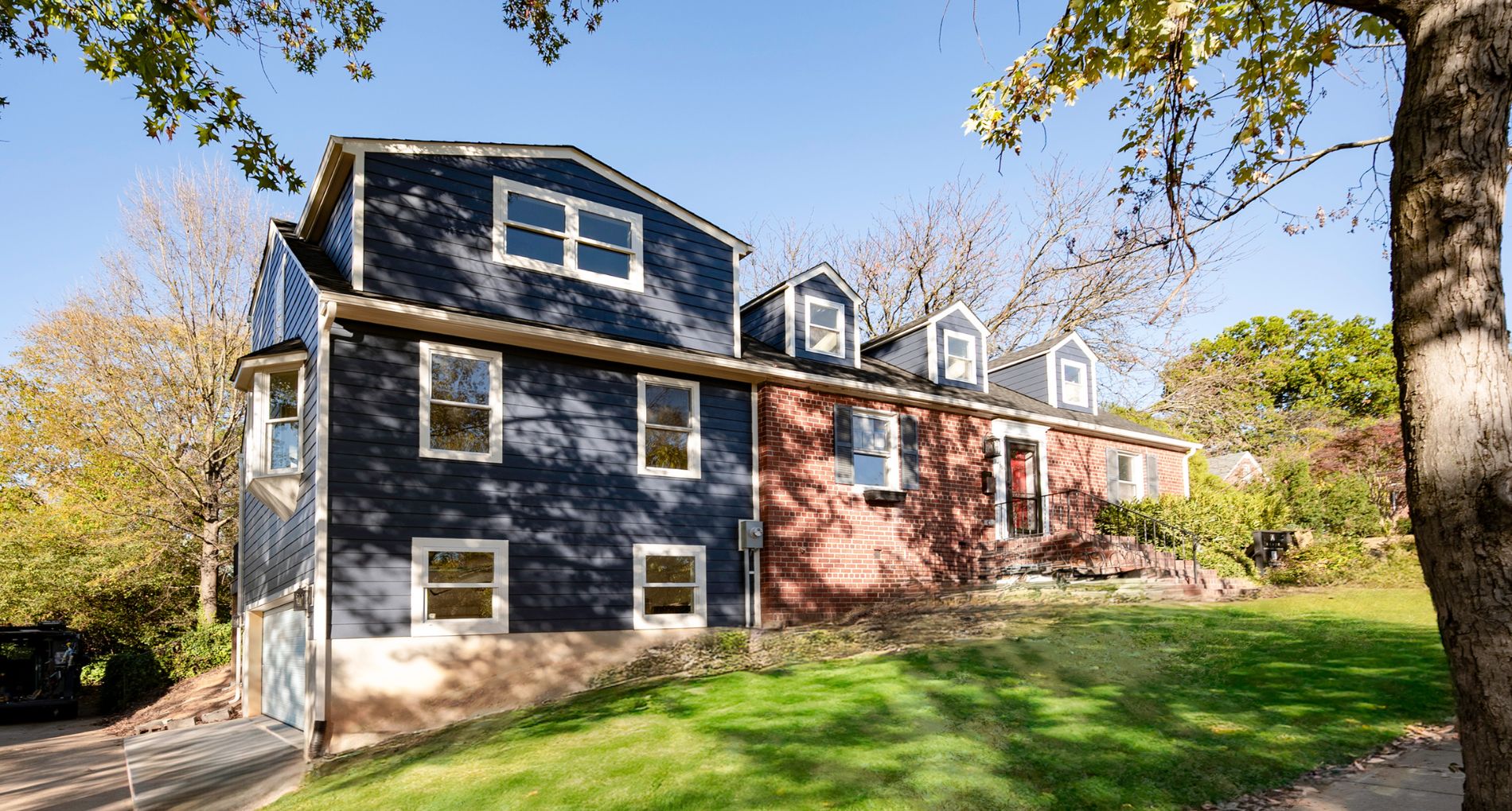 Bold & Bright Cape Cod Addition