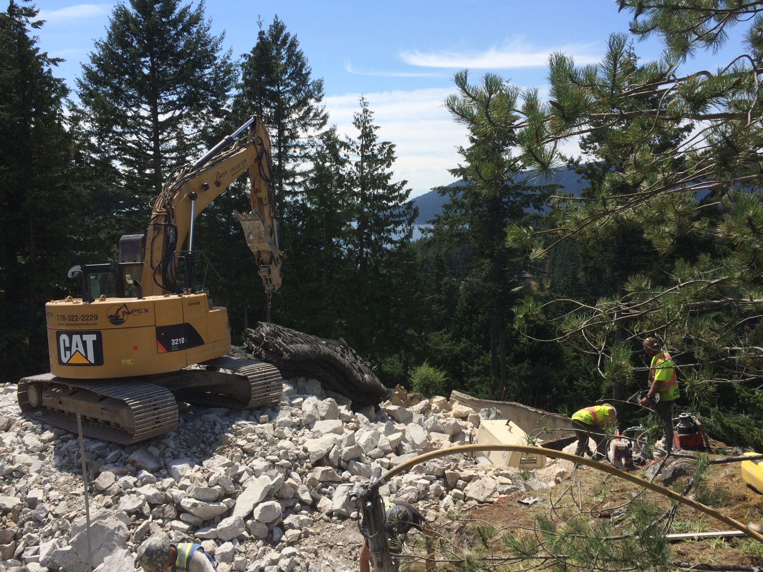 Site Prep When Building on a Steep Slope