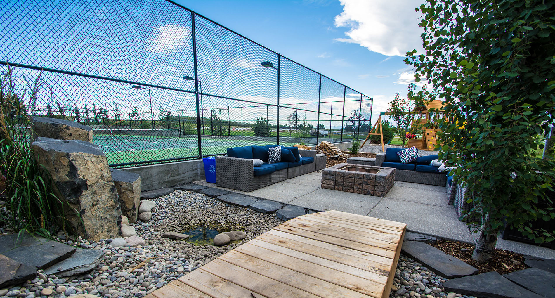Outdoor Living Space Richmond Hill Tennis Slider2
