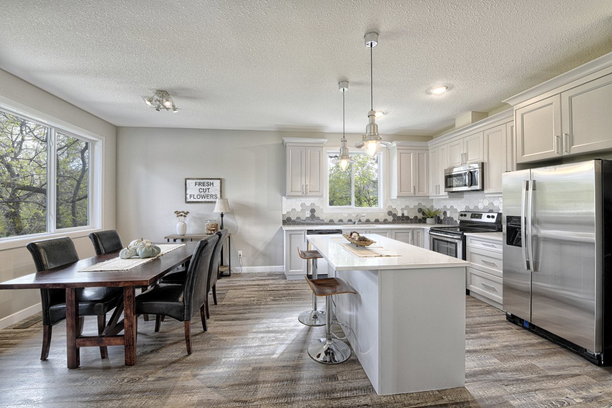 Open Floor Plan Camrose Dining Space