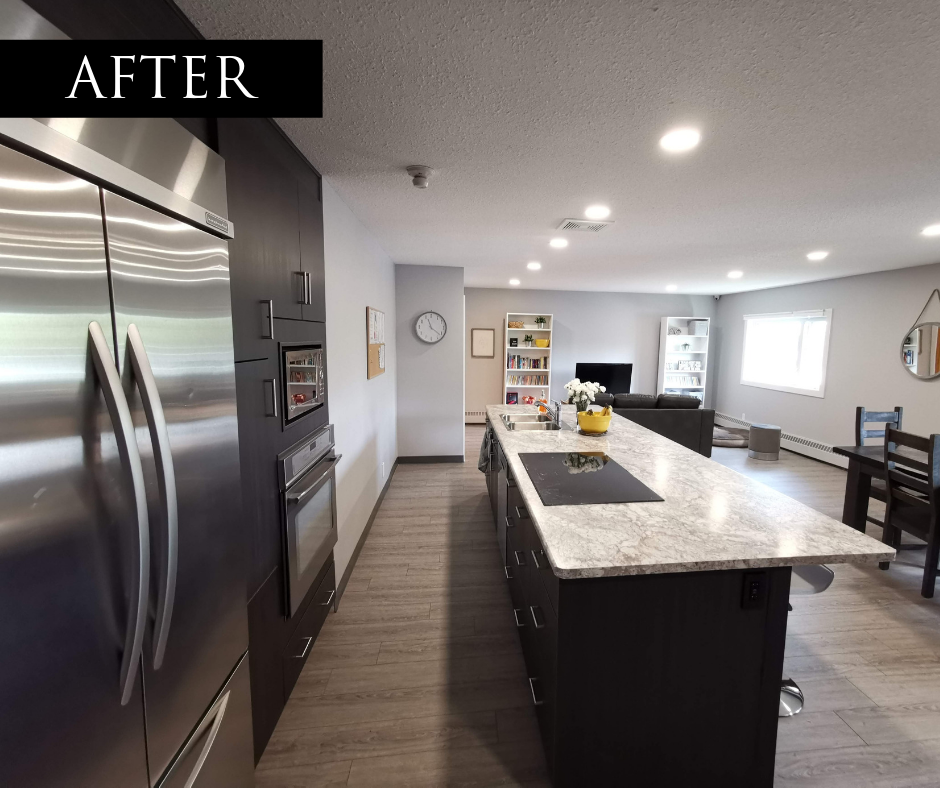 camrose shelter renovation kitchen after