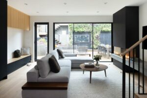Vancouver multiplex living room