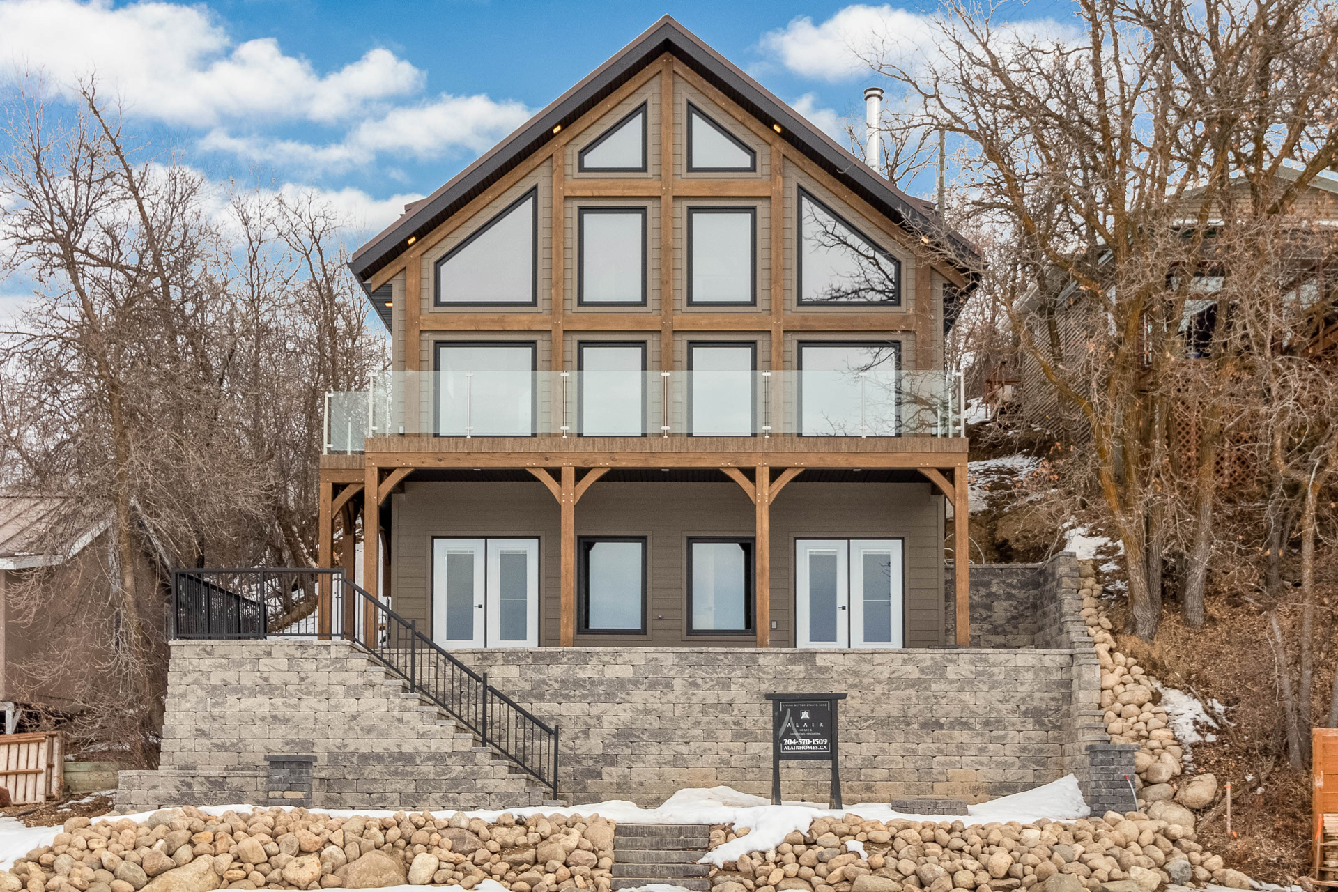 Lake Metigoshe Custom Home Alair Homes Brandon