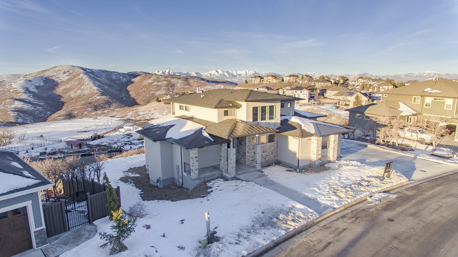 Salt Lake City Custom Built Home in Developed Neighborhood